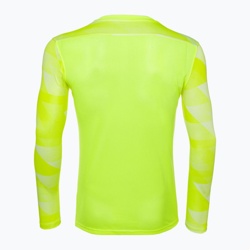 Мъжка фланелка Nike Dri-FIT Park IV Goalkeeper волтаж/бяло/черно 2