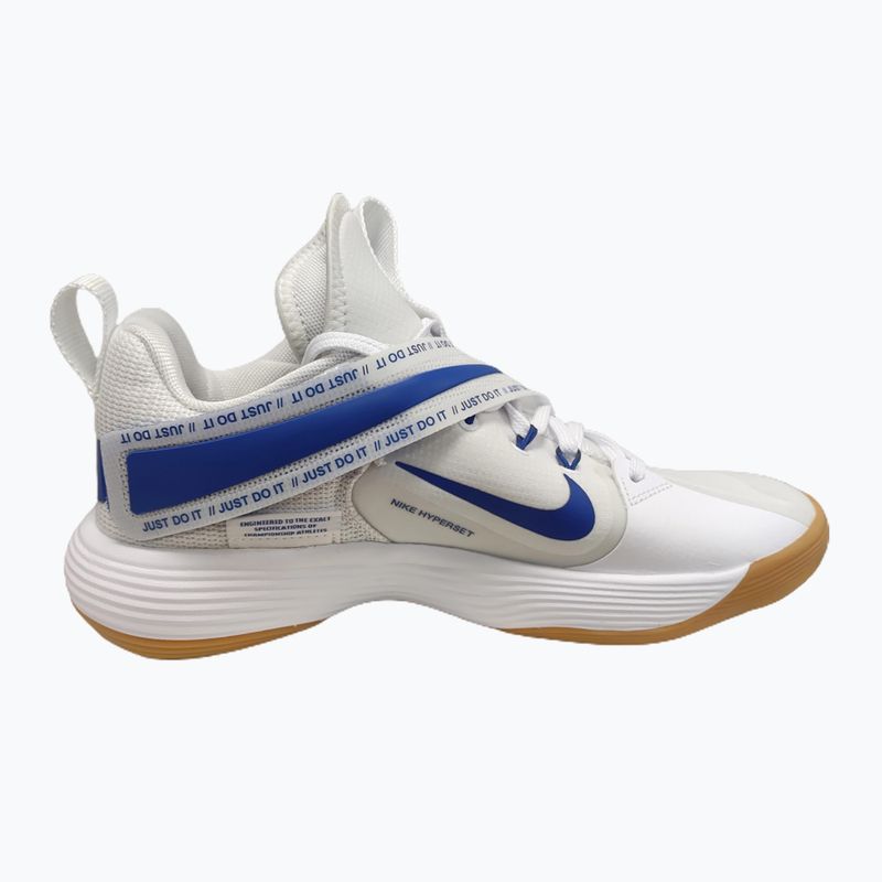 Волейболни обувки Nike React Hyperset white/game royal 8