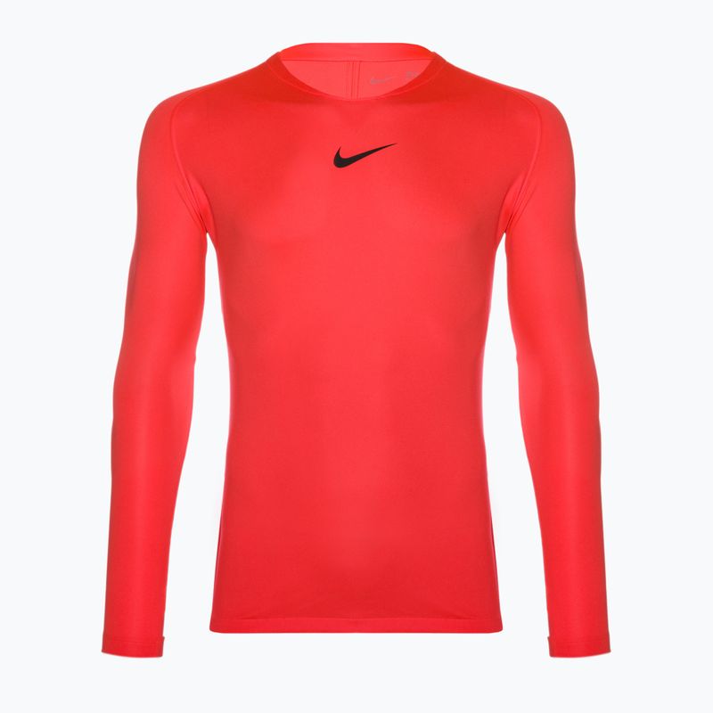 Мъжки термален анцуг с дълъг ръкав Nike Dri-FIT Park First Layer LS bright crimson/black