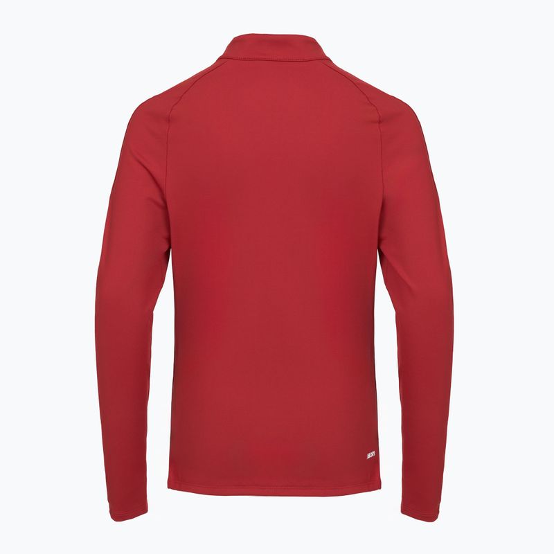 Детски футболен суитшърт New Balance Training 1/4 Zip Плетено бордо NBEJT9035 2