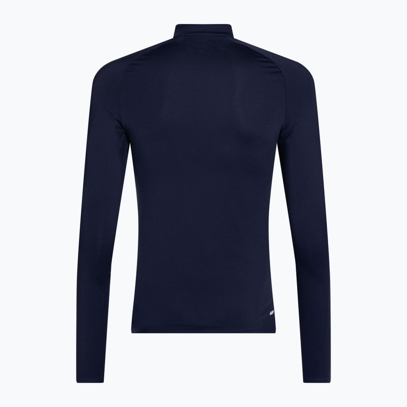 Мъжки футболен суитшърт New Balance Training 1/4 Zip Плетено тъмносиньо NBEMT9035 2