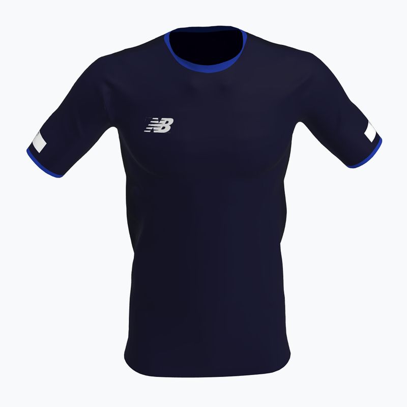 Мъжка футболна фланелка New Balance Turf тъмносиня NBEMT9018