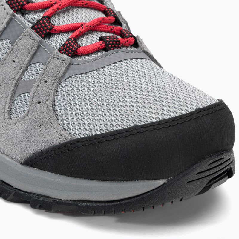Дамски ботуши за трекинг Columbia Redmond III Mid Wp steam/red coral 9