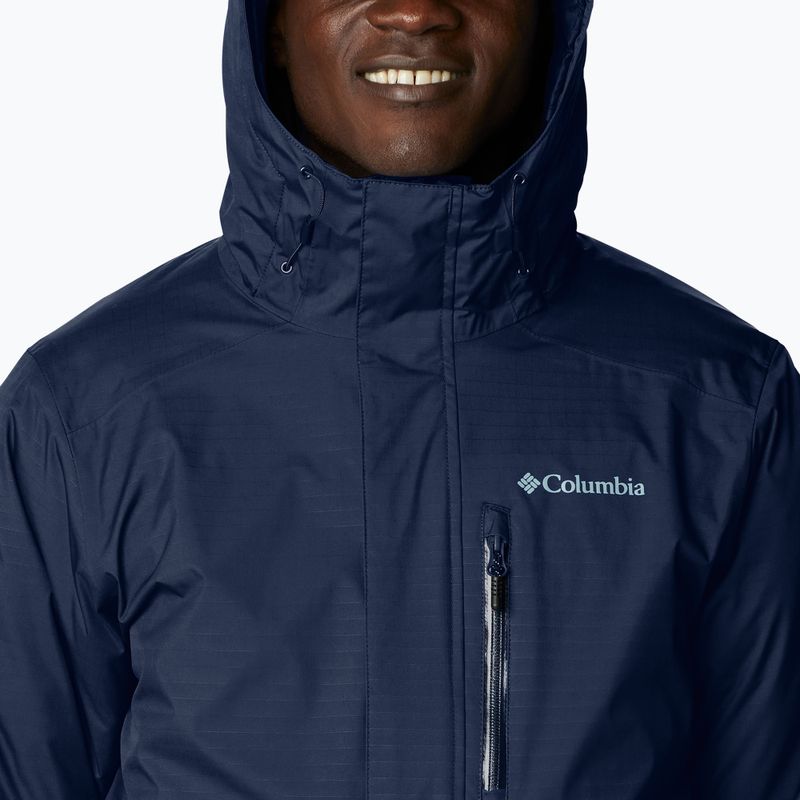 Columbia Oak Harbor Insulated мъжко зимно яке collegiate navy 5