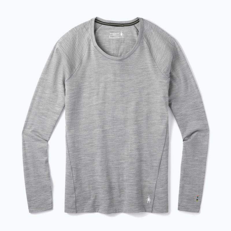 Дамска термоактивна блуза Smartwool Merino 150 Baselayer Boxed light gray heather 4