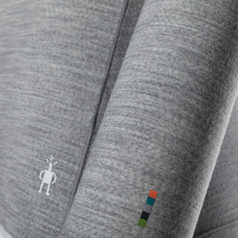 Дамска термоактивна блуза Smartwool Merino 150 Baselayer Boxed light gray heather 3