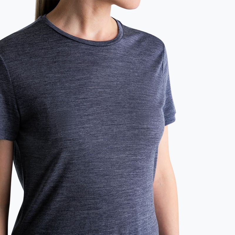 Дамска тениска за тркинг Icebreaker Merino 125 Cool-Lite Sphere III SS Tee midnight navy heather 4