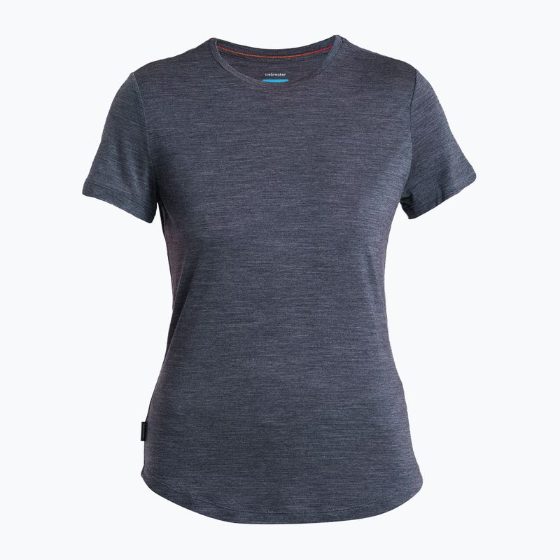 Дамска тениска за тркинг Icebreaker Merino 125 Cool-Lite Sphere III SS Tee midnight navy heather 6