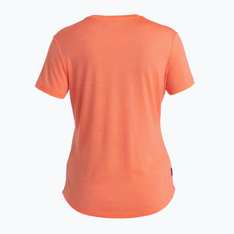 Дамска тениска Icebreaker Merino 125 Cool-Lite™ Sphere III tang trekking 5