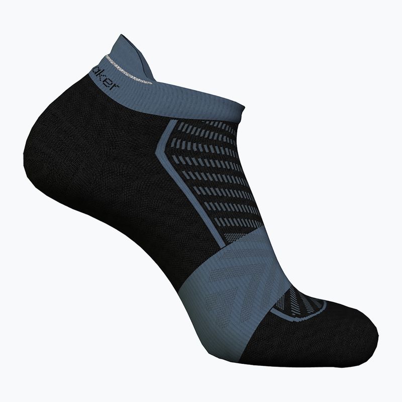 Мъжки чорапи за бягане Icebreaker Merino Run+ Ultralight Micro black/graphite 2
