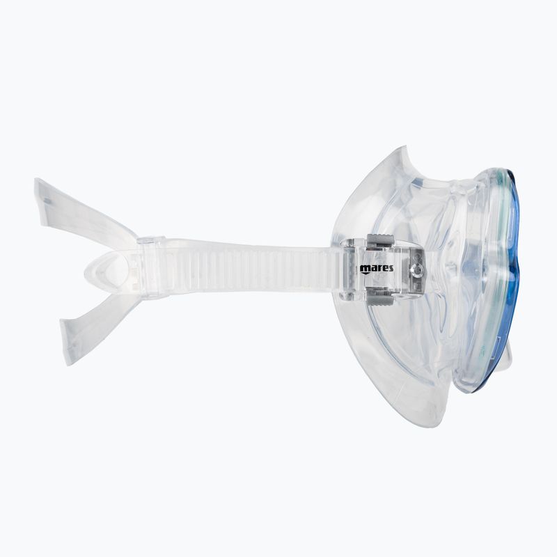 Маска за гмуркане Mares Pure Vision в прозрачно синьо 411217 3