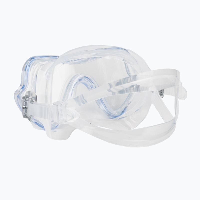 Маска за гмуркане Mares Pure Vision в прозрачно синьо 411217 4