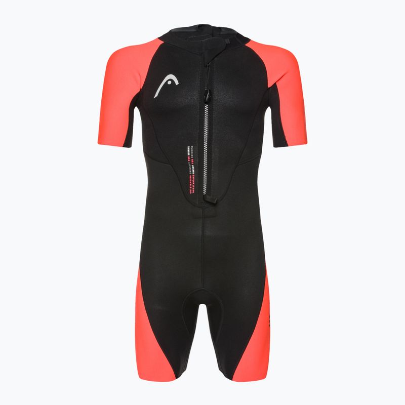 HEAD SwimRun Multi Shorty 2.5 черен/оранжев мъжки костюм за триатлон 2