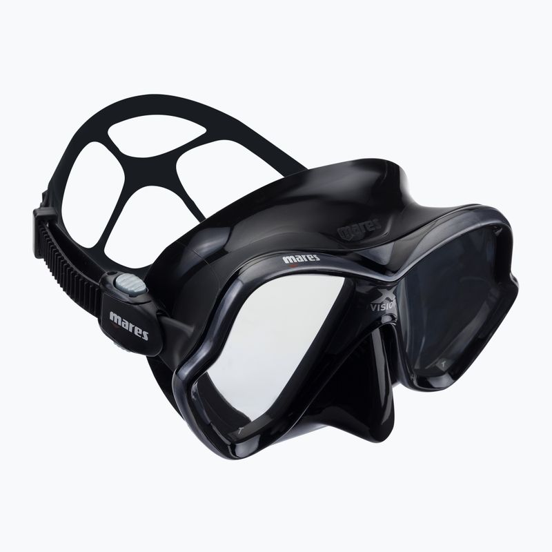 Маска за гмуркане Mares X-Vision черна 411053