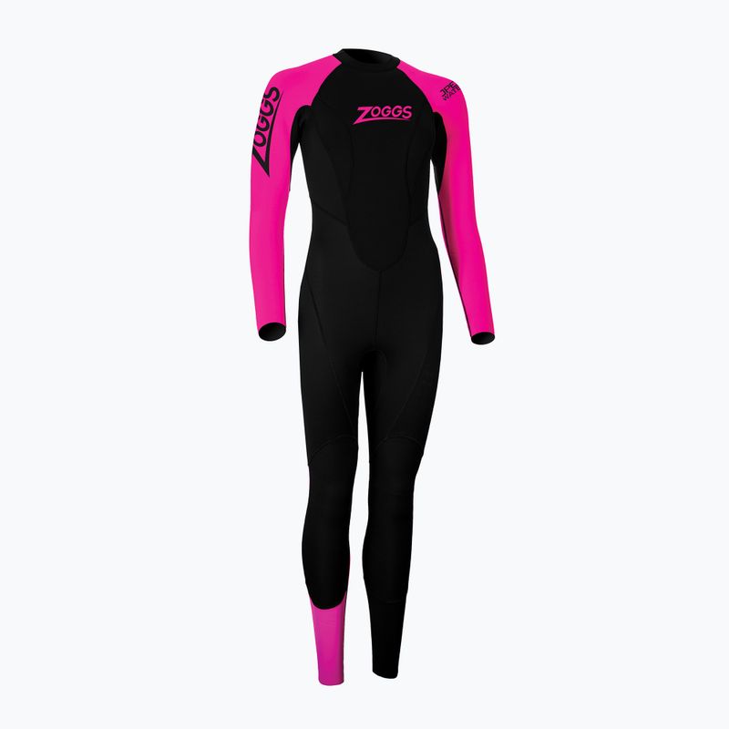 Пяна за плуване за жени Zoggs Ow Explorer Fs 3.2.2 mm black/pink