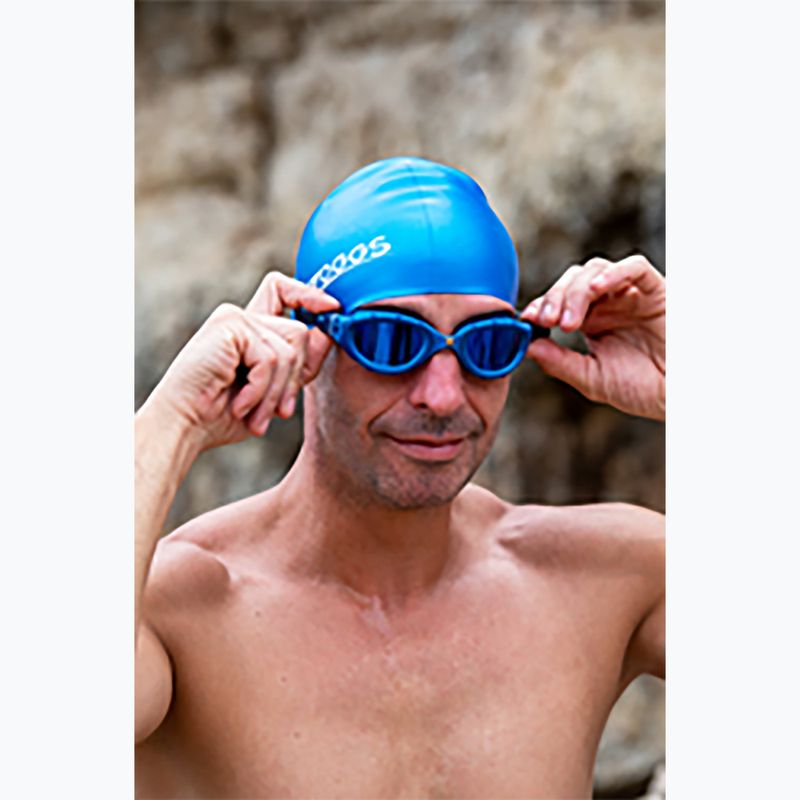Очила за плуване Zoggs Predator Flex Titanium blue/ blue/ mirror blue 2