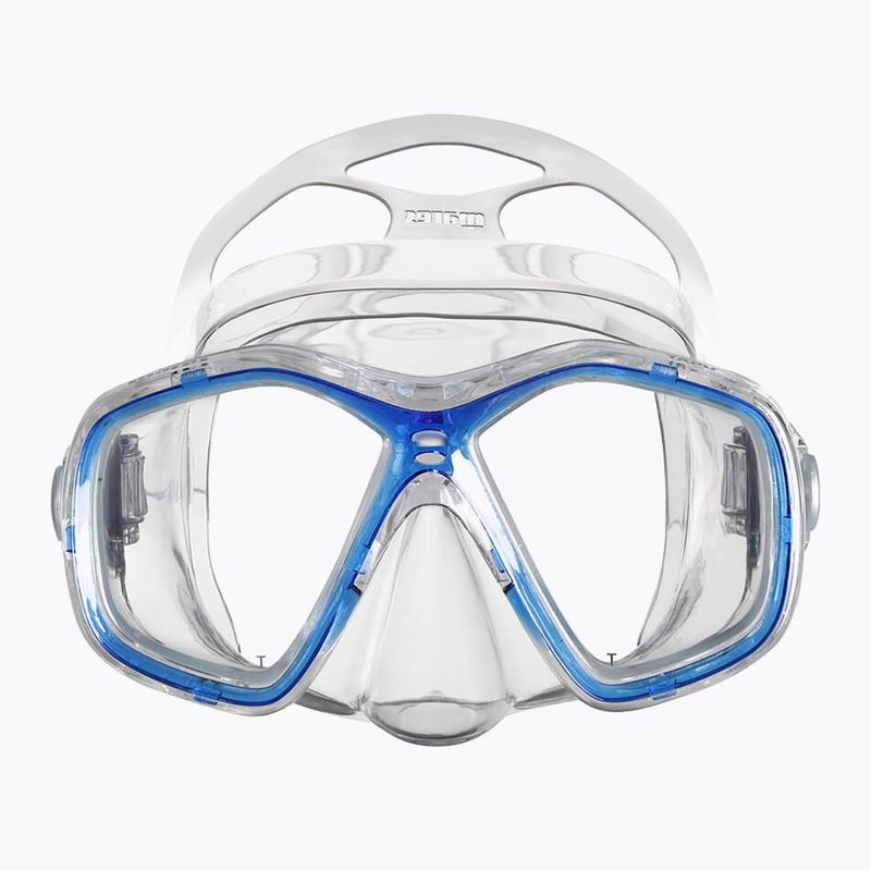 Маска за шнорхелинг Mares Tapu blue reflex/clear 2