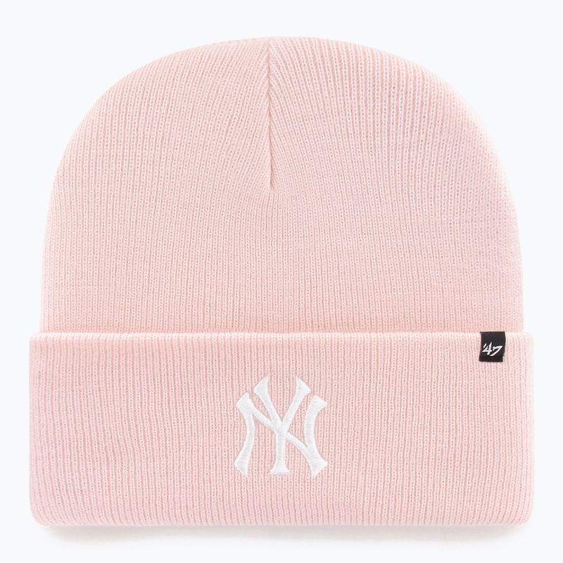 Зимна шапка 47 Brand MLB New York Yankees Haymaker pink