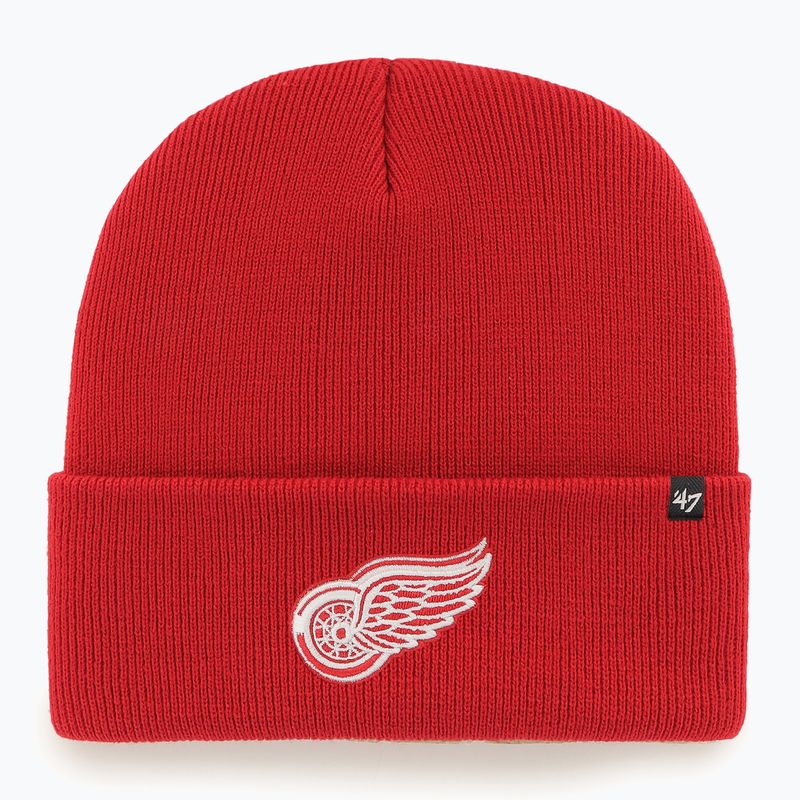 Зимна шапка 47 Brand NHL Detroit Red Wings Haymaker red