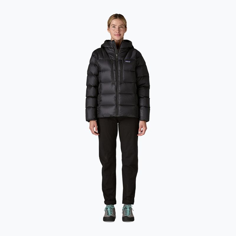 Дамско пухено яке Patagonia Fitz Roy Hoody black 2