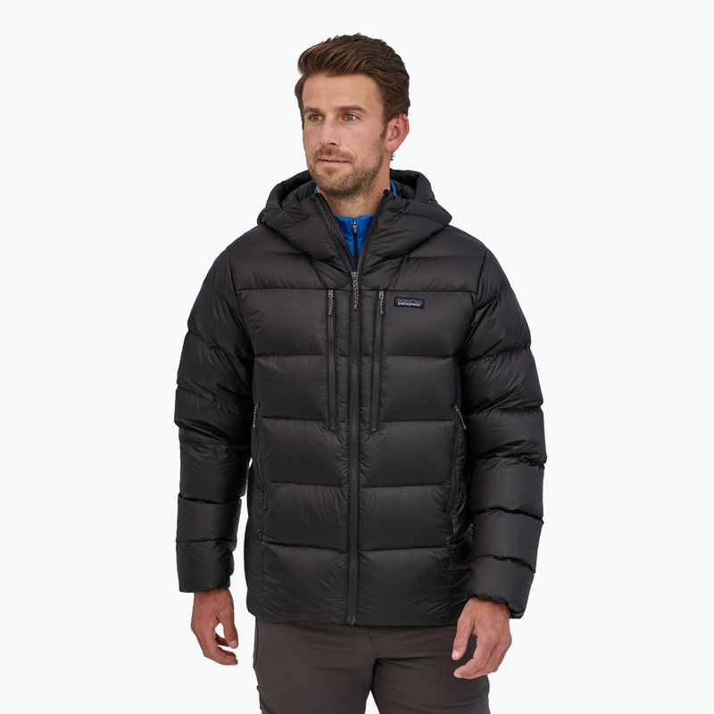 Мъжко пухено яке Patagonia Fitz Roy Down Hoody black