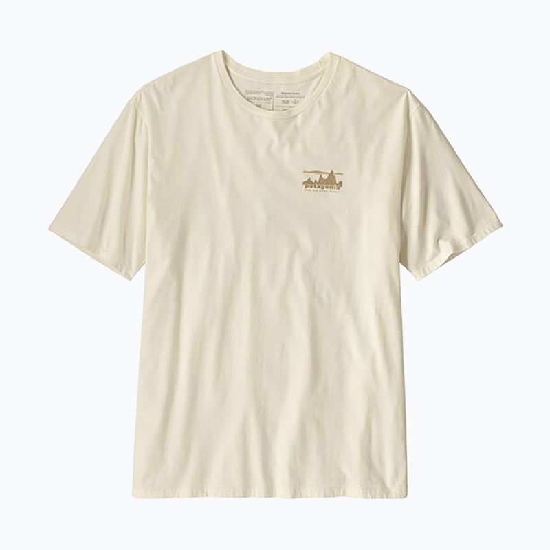 Мъжка тениска Patagonia '73 Skyline Organic birch white 4