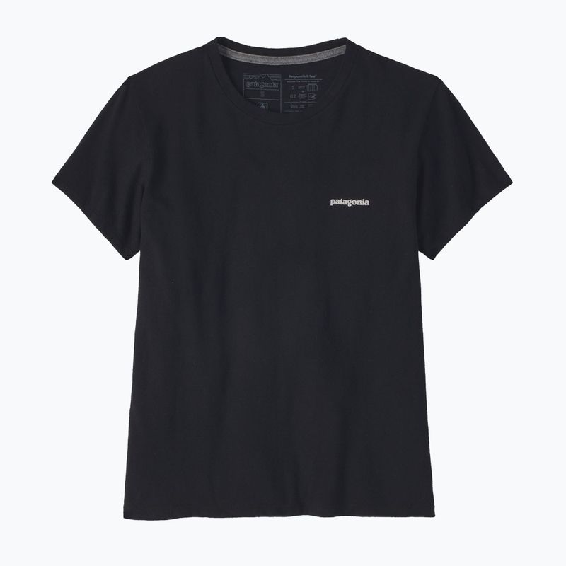 Дамска тениска Patagonia P-6 Logo Responsibili-Tee black 3