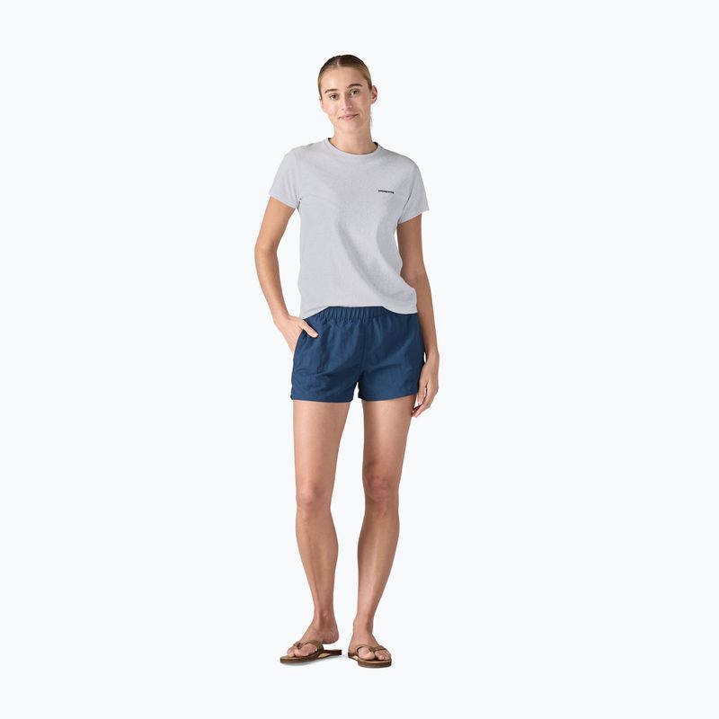 Дамска тениска за трекинг Patagonia P-6 Logo Responsibili-Tee white 2