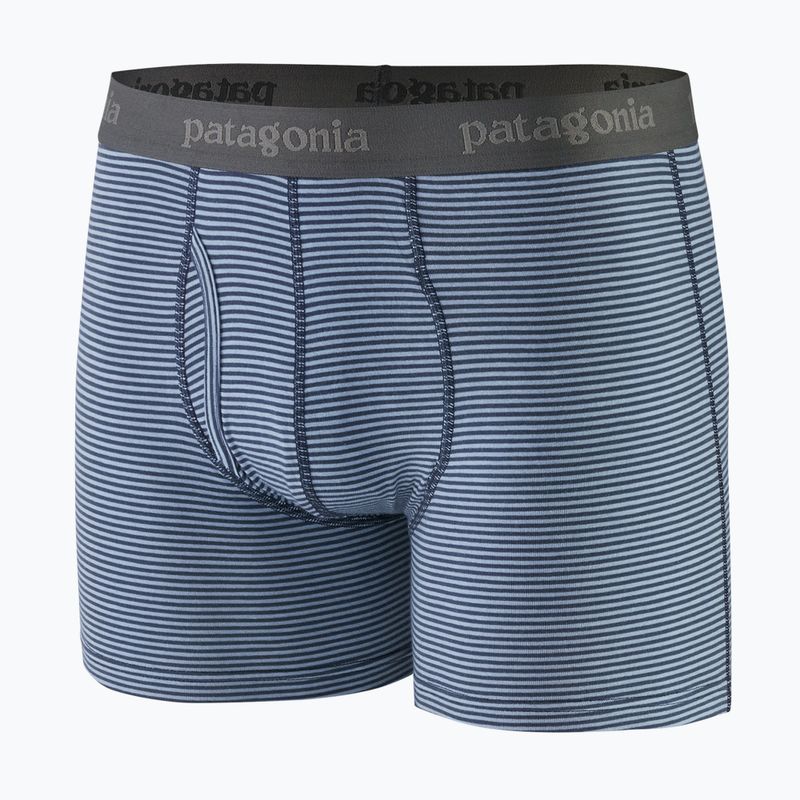 Мъжки боксерки Patagonia Essential Boxer Briefs 3“ fathom stripe/new navy