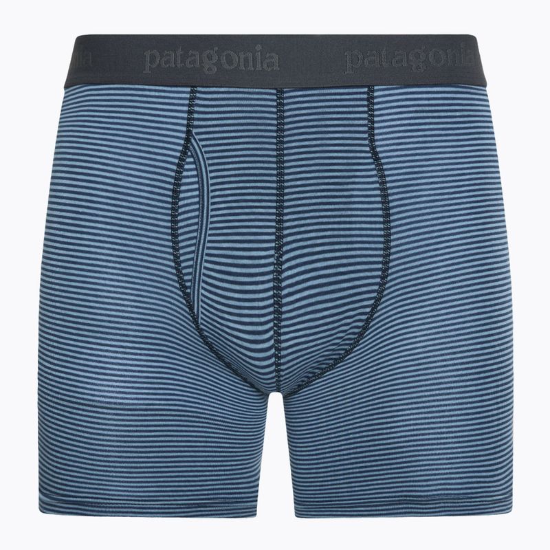 Мъжки боксерки Patagonia Essential Boxer Briefs 6“ fathom stripe/new navy