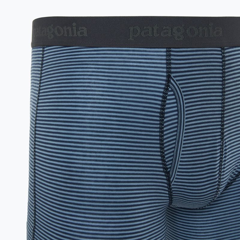 Мъжки боксерки Patagonia Essential Boxer Briefs 6“ fathom stripe/new navy 3