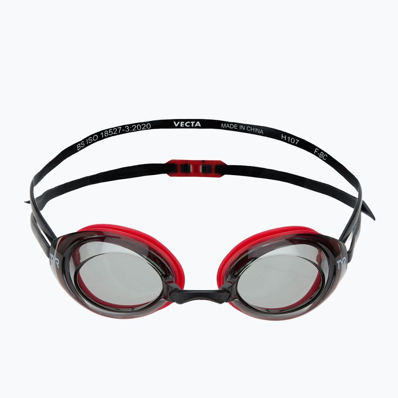 Очила за плуване TYR Vecta Racing smoke/red/black 2