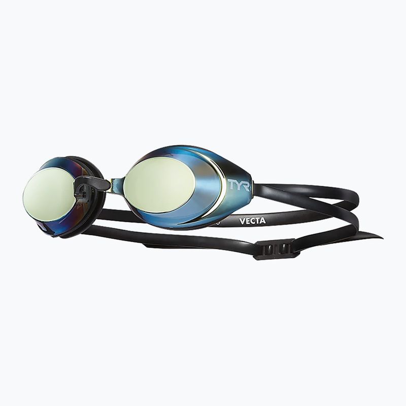 Очила за плуване TYR Vecta Racing Mirrored gold/black/black