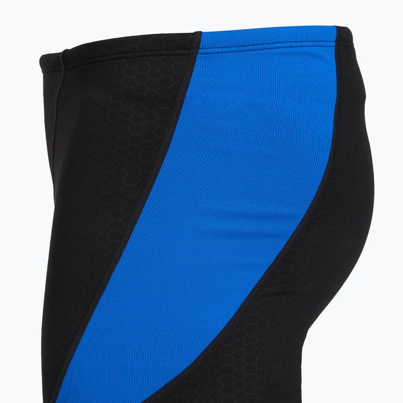 Мъжки шорти за плуване тип клин TYR Durafast Elite Oceanid Jammer black/blue 4