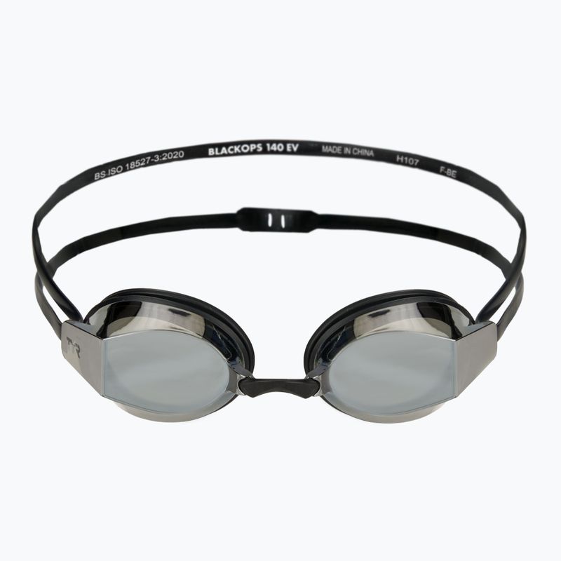 Очила за плуване TYR Blackops 140 Ev Racing Mirrored silver/black/black 2