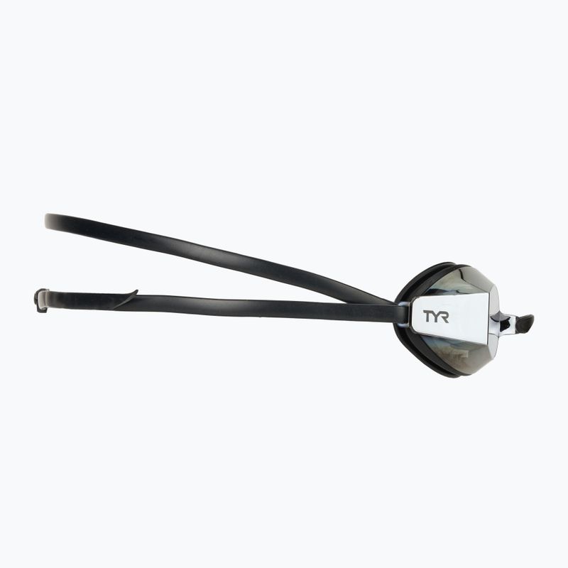 Очила за плуване TYR Blackops 140 Ev Racing Mirrored silver/black/black 3