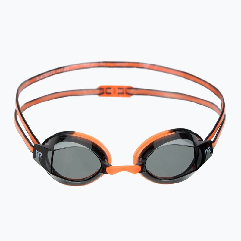 Детски очила за плуване TYR Blackops 140 Ev Racing smoke/orange/black 2