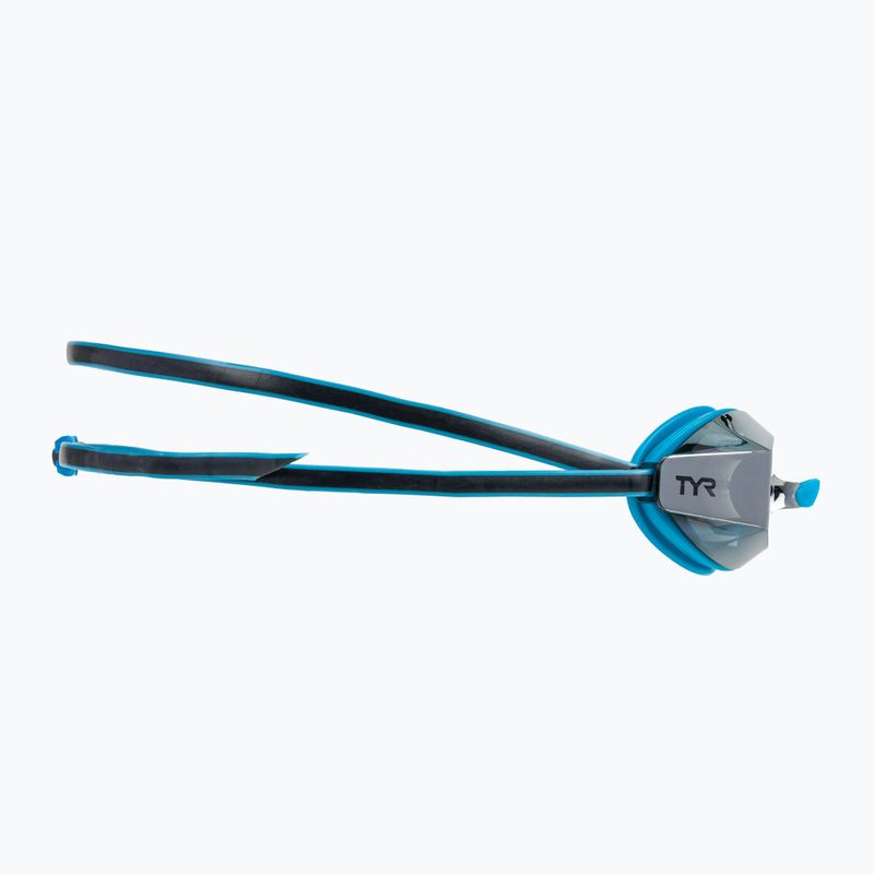 Детски очила за плуване TYR Blackops 140 Ev Racing Mirrored silver/ blue/ black 3