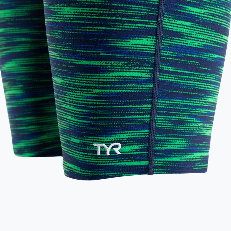 Мъжки бански TYR Fizzy Jammer синьо и зелено SFIZ_487_30 3