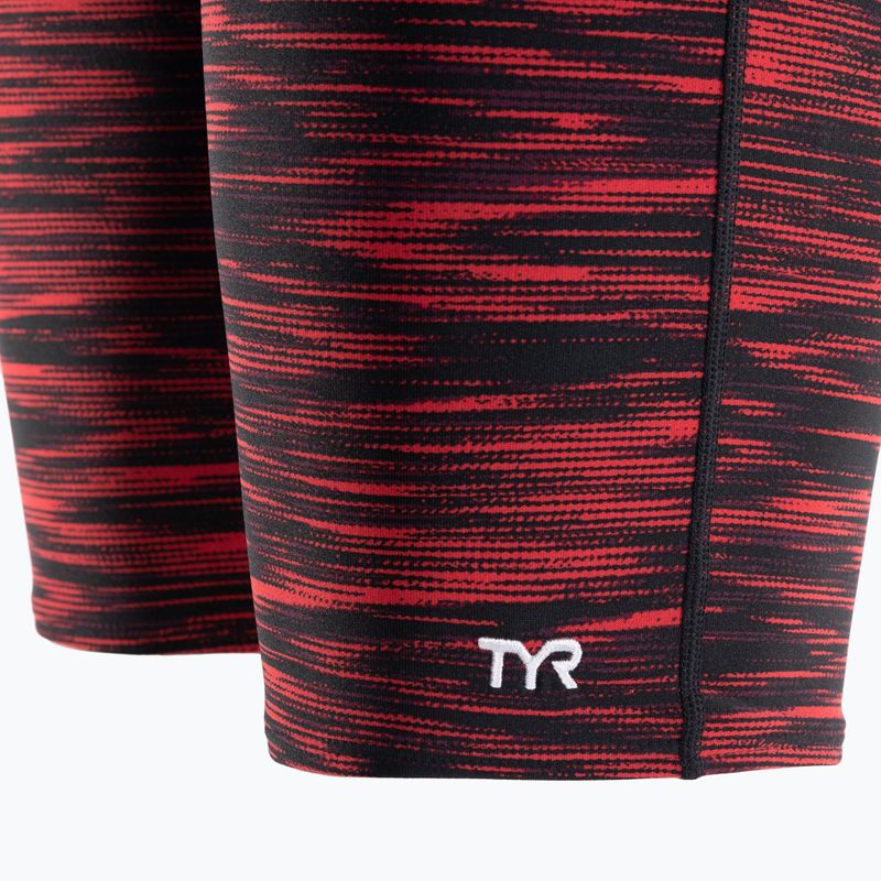 Мъжки бански TYR Fizzy Jammer червено и черно SFIZ_610_30 3