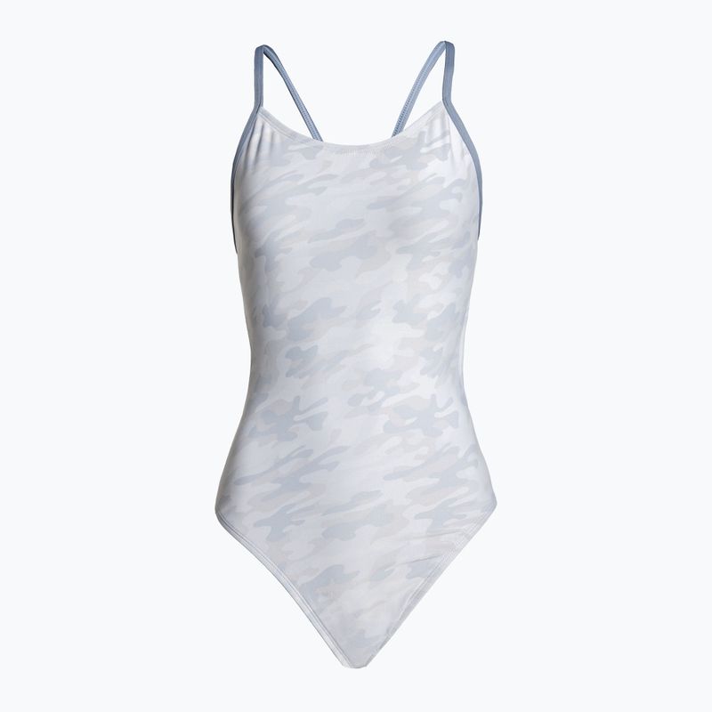 Дамски бански от една част TYR Whiteout Camo Cutoutfit white CWCM_100_28