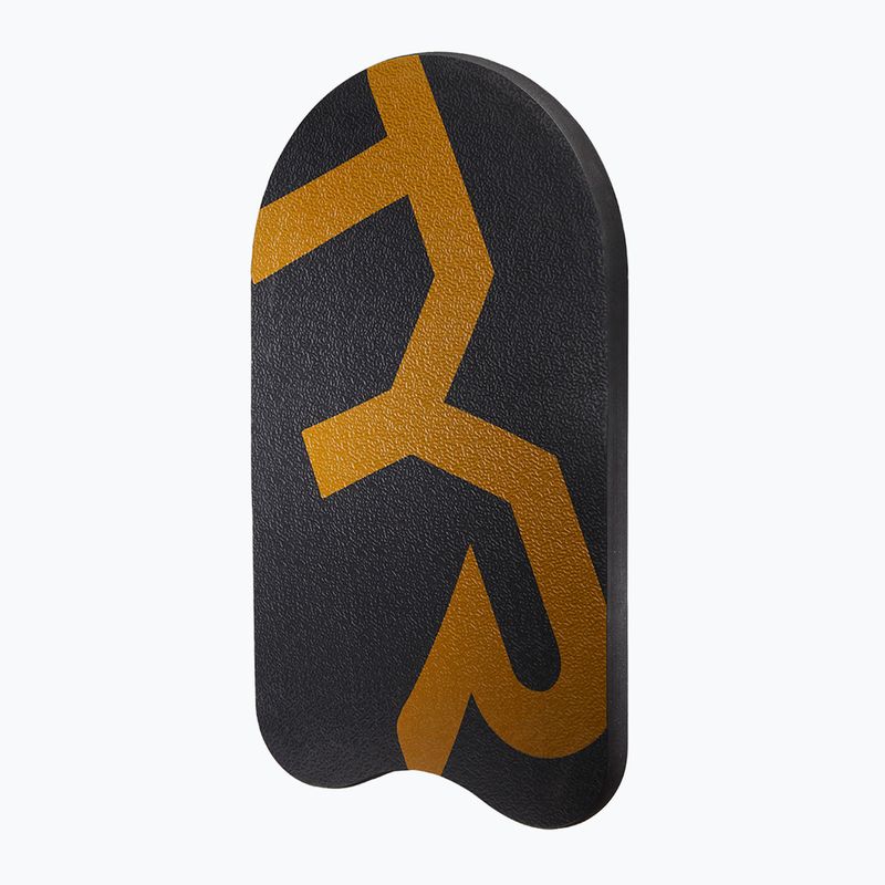 Дъска за плуване TYR Kickboard black/gold