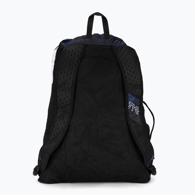 Торба за плуване TYR Elite Team Mesh 40 l blue/teal/green 3