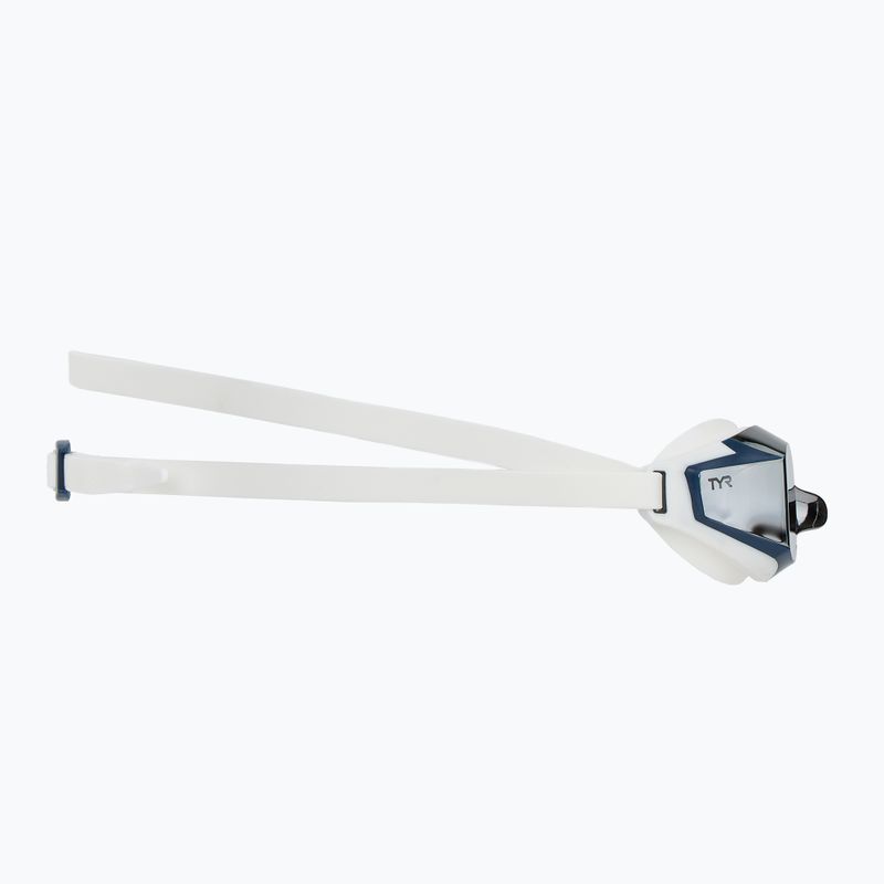 Очила за плуване TYR Stealth-X Performance Mirrored silver/ white/ white 3