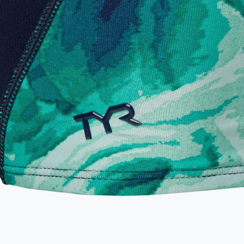 Мъжки бански TYR Mezio Blade teal/multi 3