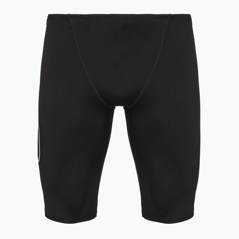 Мъжки шорти за плуване тип клин TYR Soild Large Logo Jammer black 3