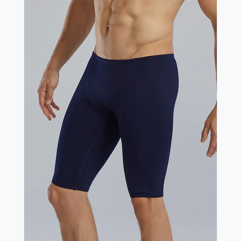 Мъжки шорти за плуване тип клин TYR Soild Large Logo Jammer navy 8