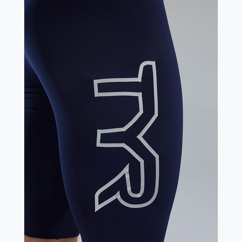 Мъжки шорти за плуване тип клин TYR Soild Large Logo Jammer navy 10