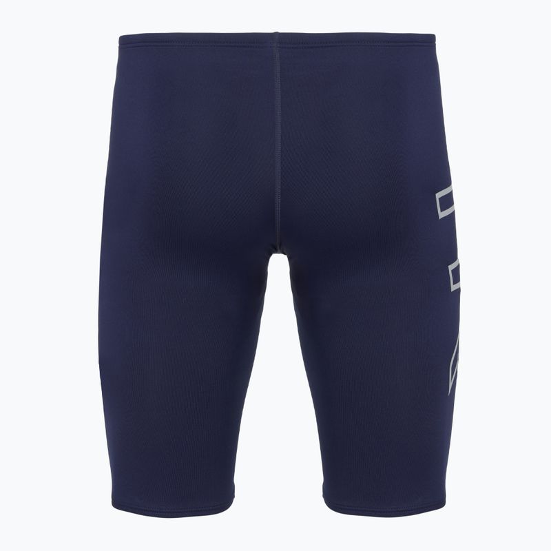 Мъжки шорти за плуване тип клин TYR Soild Large Logo Jammer navy 2
