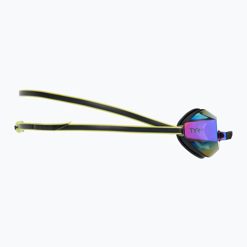 Очила за плуване на TYR Blackops 140 Ev Racing Mirrored fluo green/black 3